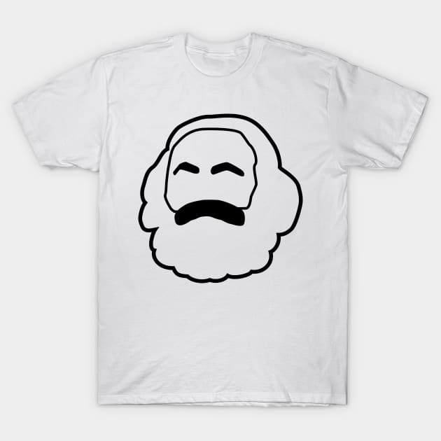 marx symbol T-Shirt by Tamie